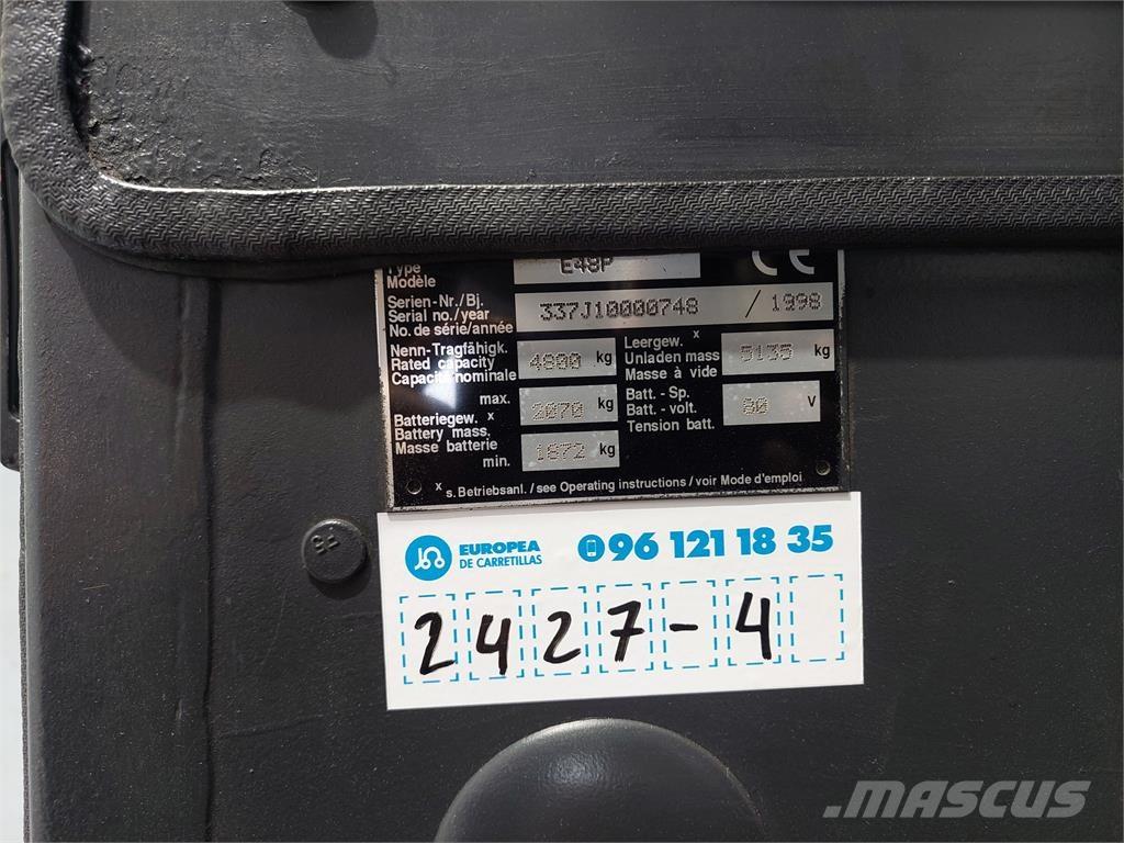 Linde E48P Elektritõstukid