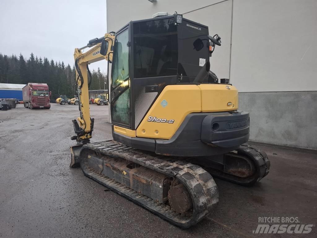 Yanmar SV 100-2A Väikeekskavaatorid 7t-12t