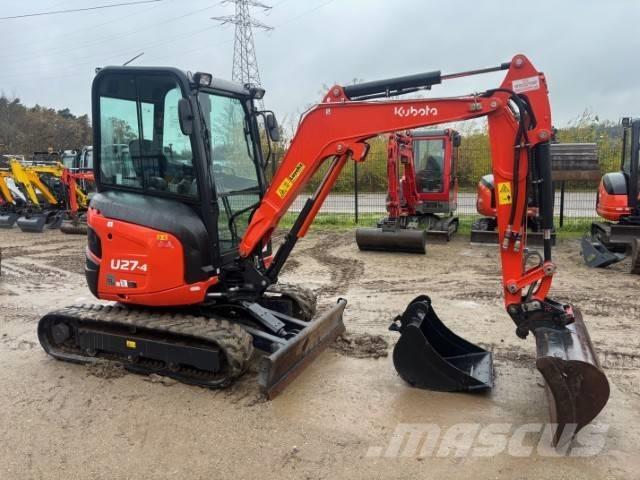 Kubota U 27-4 Miniekskavaatorid < 7 t
