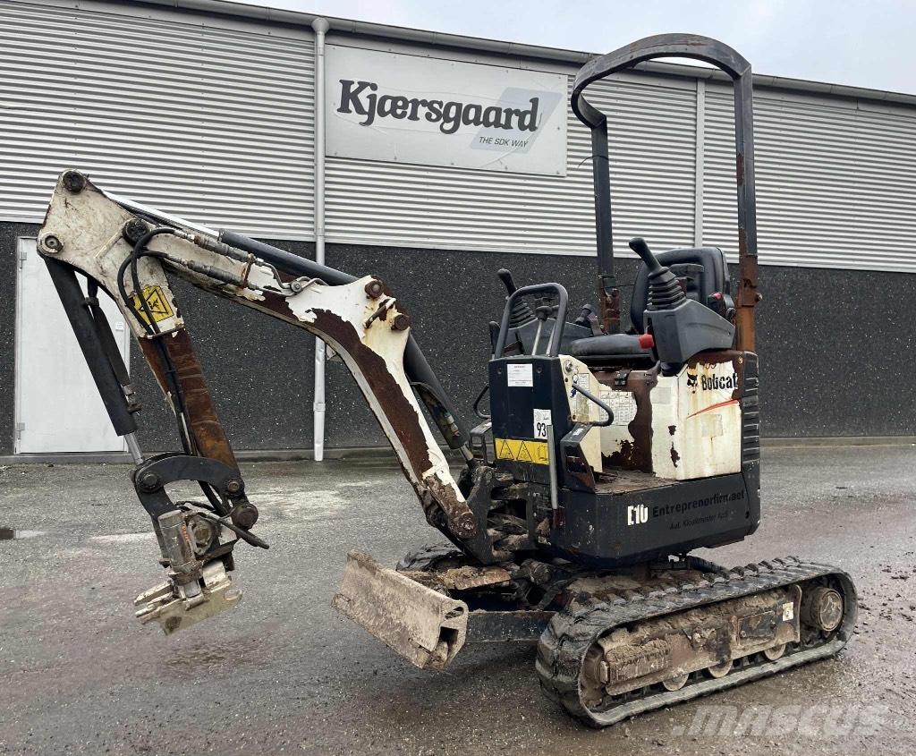 Bobcat E 10 Miniekskavaatorid < 7 t