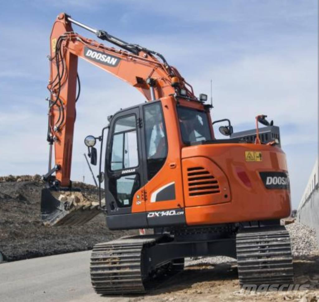 Doosan DX140 LCR-7 Roomikekskavaatorid