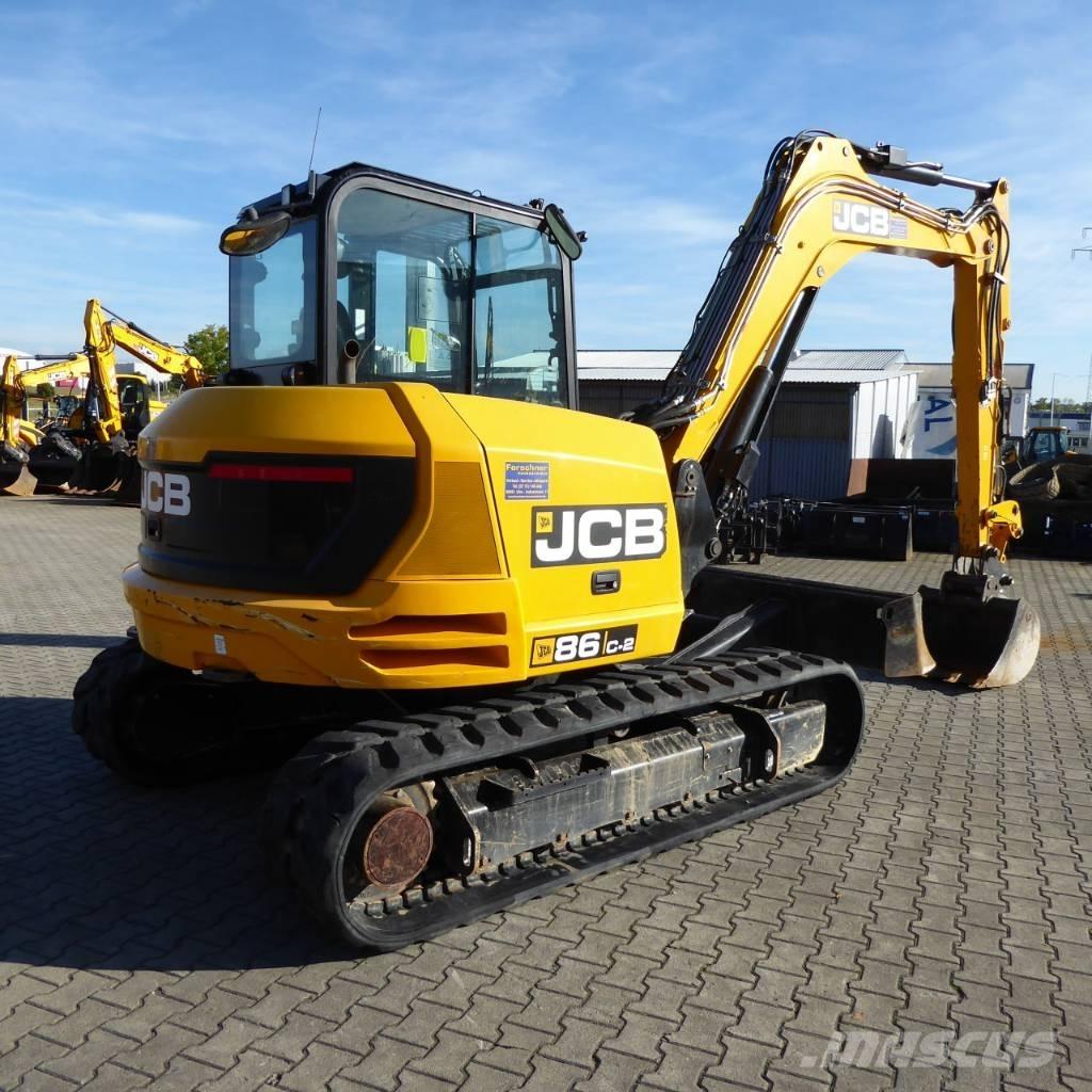JCB 86C-2 Mono Väikeekskavaatorid 7t-12t