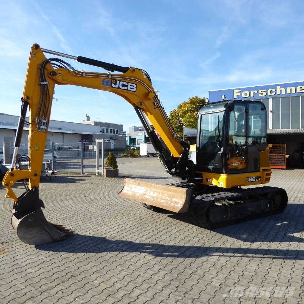 JCB 86C-2 Mono Väikeekskavaatorid 7t-12t