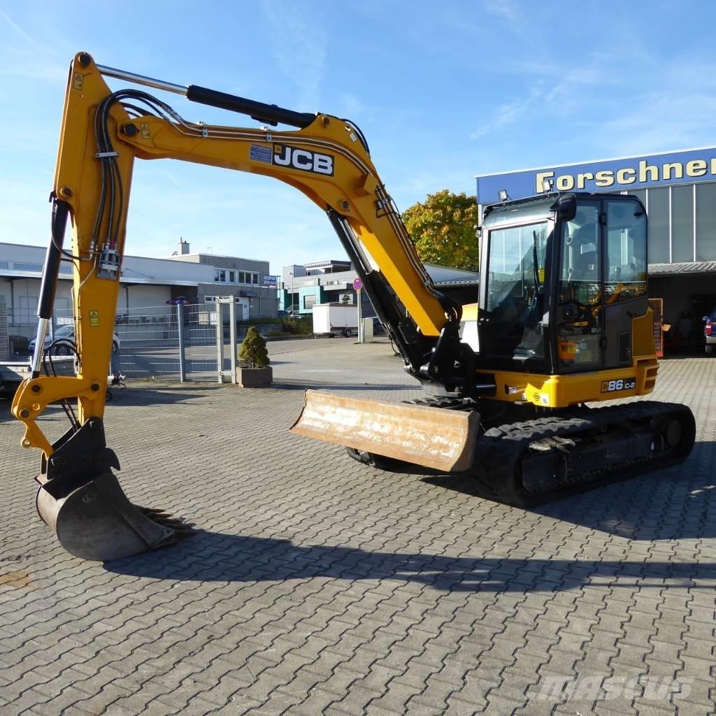 JCB 86C-2 Mono Väikeekskavaatorid 7t-12t