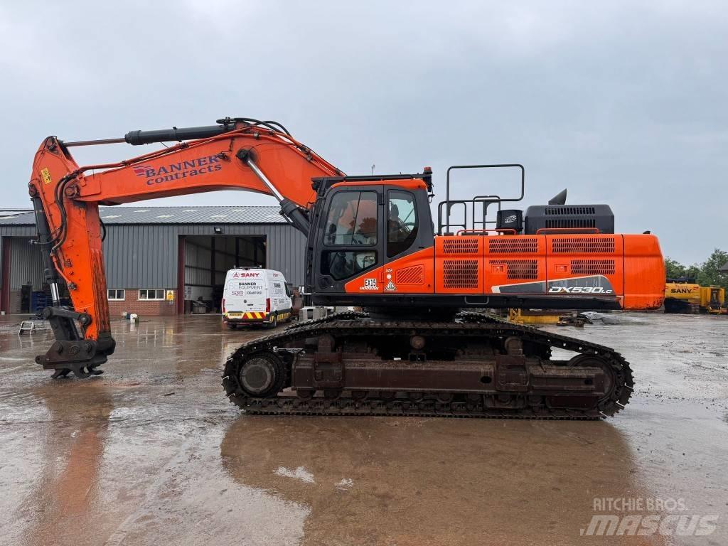 Doosan DX 530 LC-5 Roomikekskavaatorid