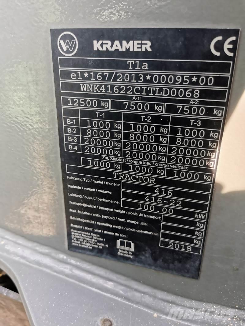 Kramer KT447 Teleskooplaadurid