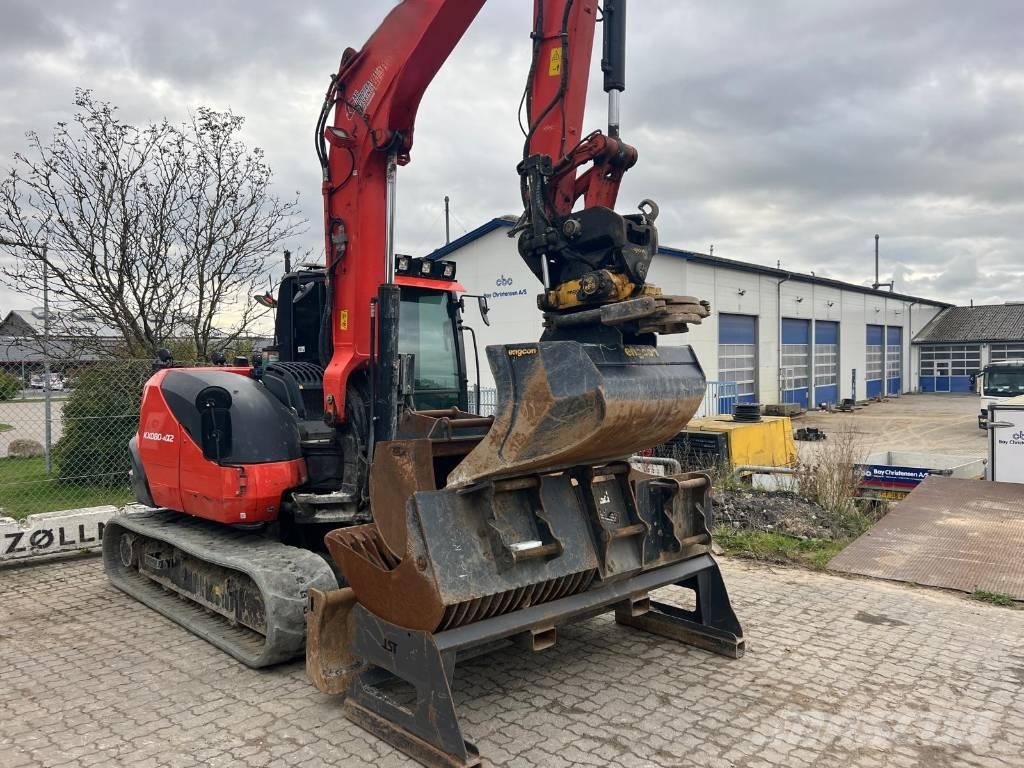 Kubota KX 080-4 A2 Miniekskavaatorid < 7 t