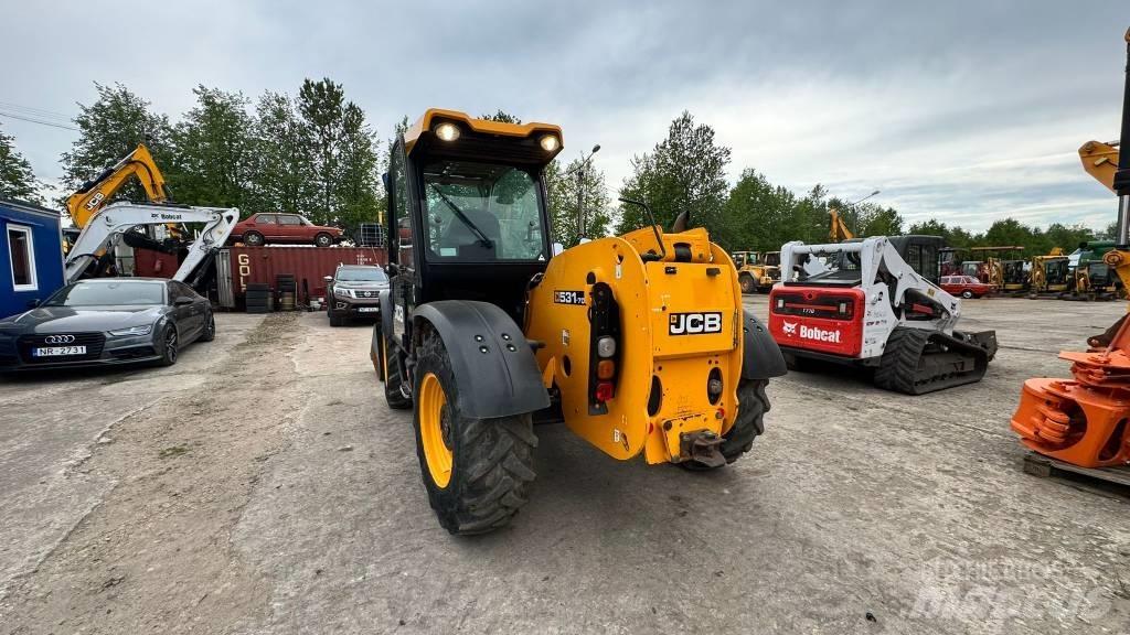 JCB 531-70 Teleskoop rataslaadurid