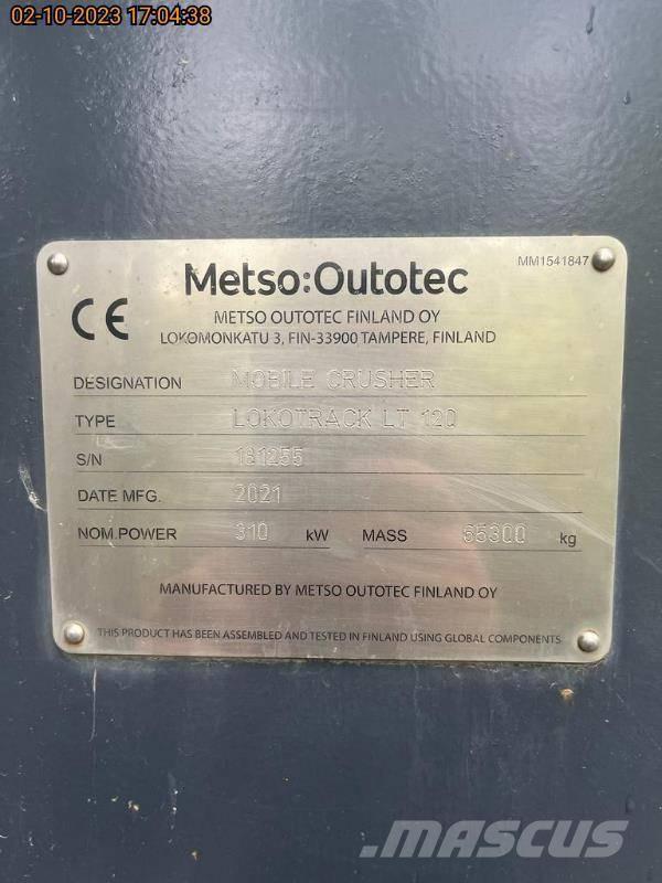 Metso LT120 Purustid