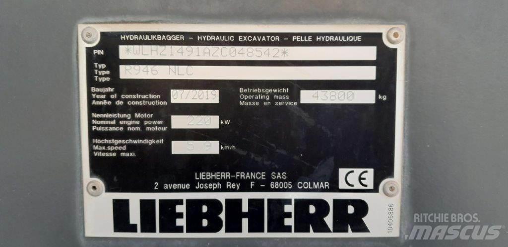 Liebherr R946 Roomikekskavaatorid