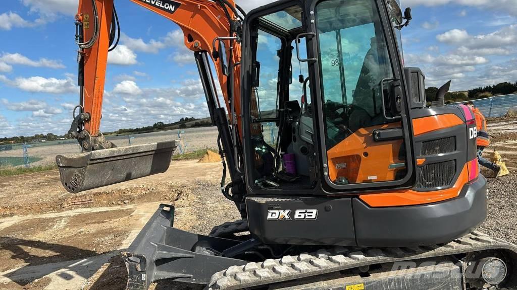 Develon DX 63-7 Miniekskavaatorid < 7 t