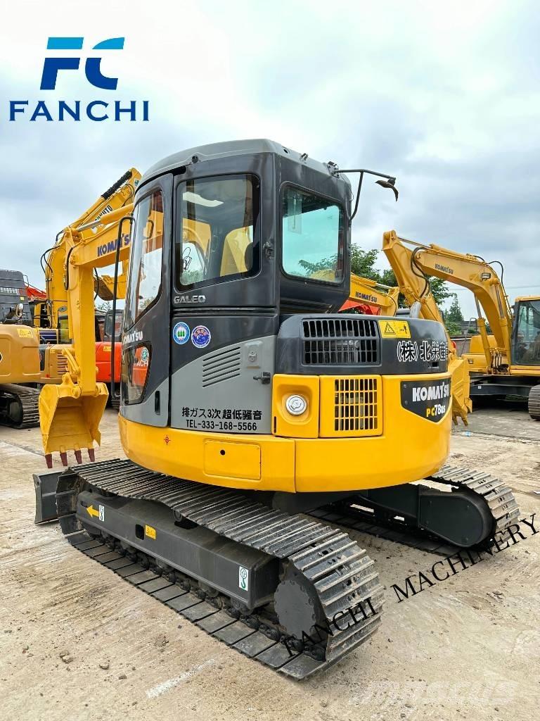 Komatsu PC78US Roomikekskavaatorid