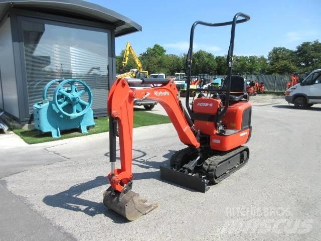 Kubota K 008-5 Miniekskavaatorid < 7 t