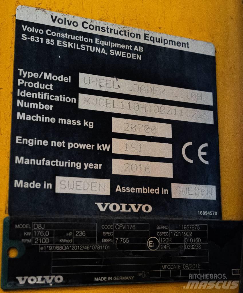 Volvo L 110 H Rataslaadurid
