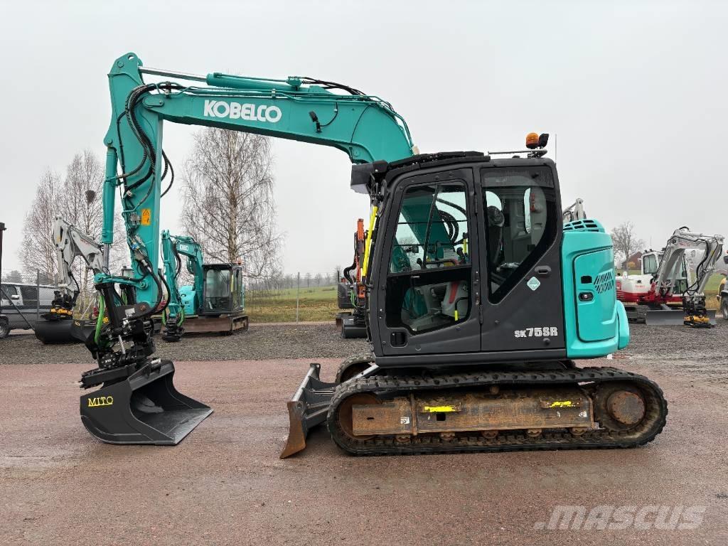 Kobelco SK75SR-7 Väikeekskavaatorid 7t-12t