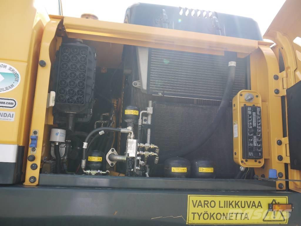 Hyundai R 180 W-9A Ratasekskavaatorid