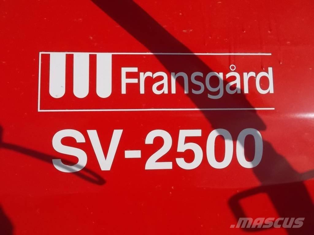 Fransgård SV 2500 Vaalutid ja kaarutid
