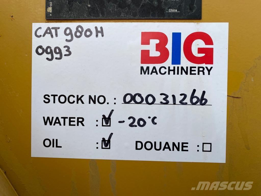 CAT 980H Rataslaadurid