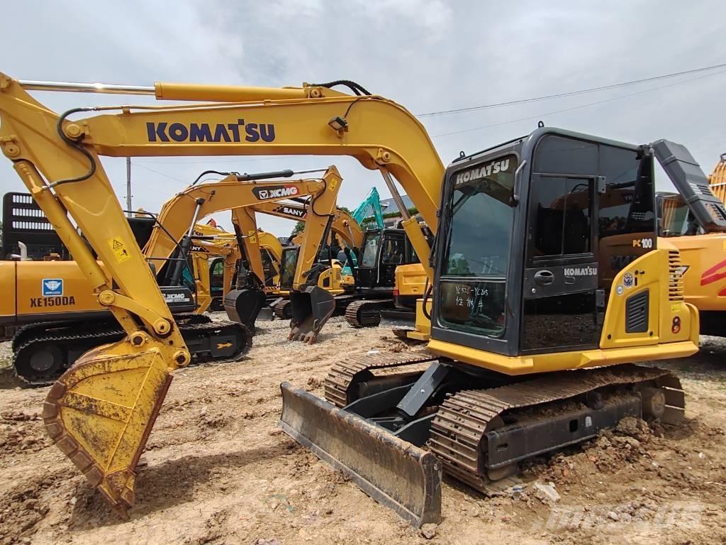 Komatsu PC 100 Roomikekskavaatorid