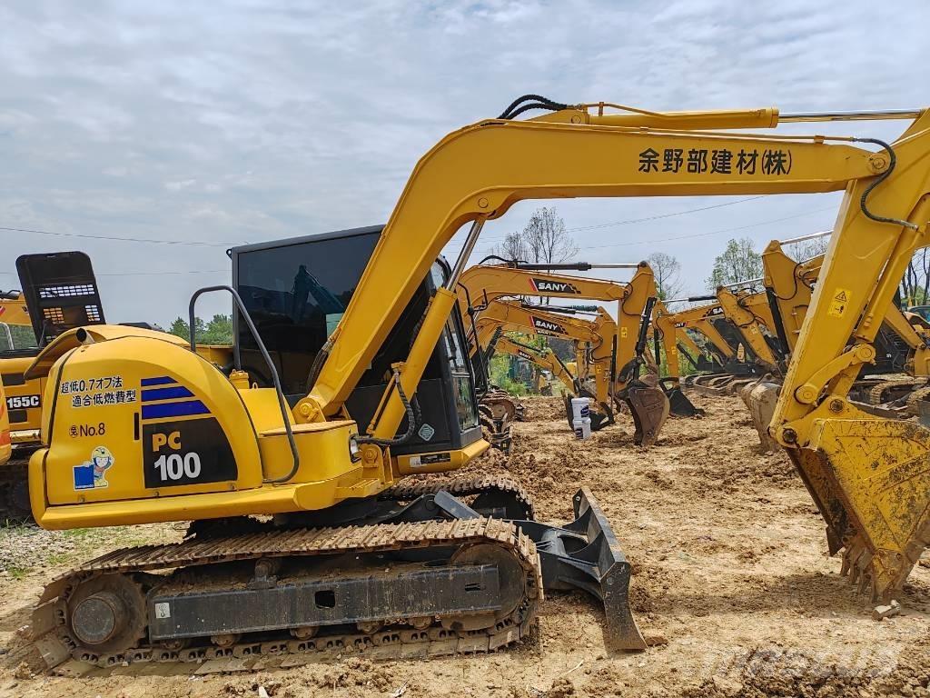 Komatsu PC 100 Roomikekskavaatorid