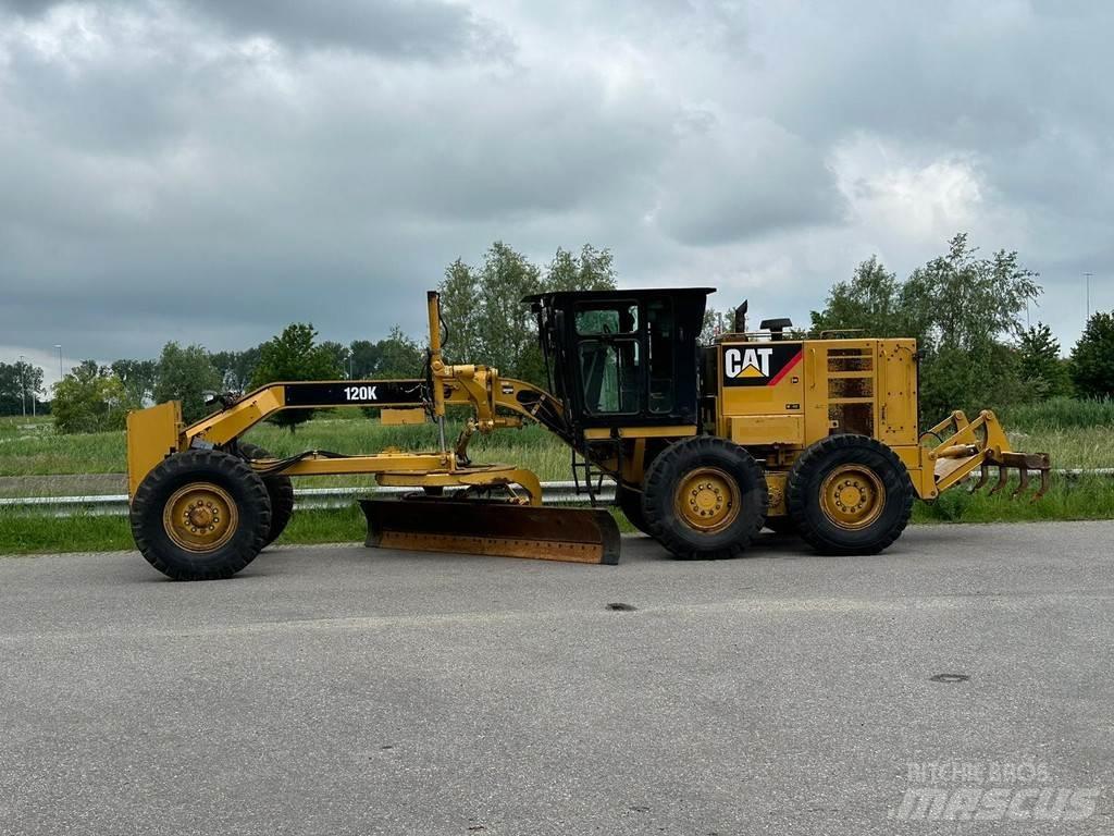CAT 120K Greiderid