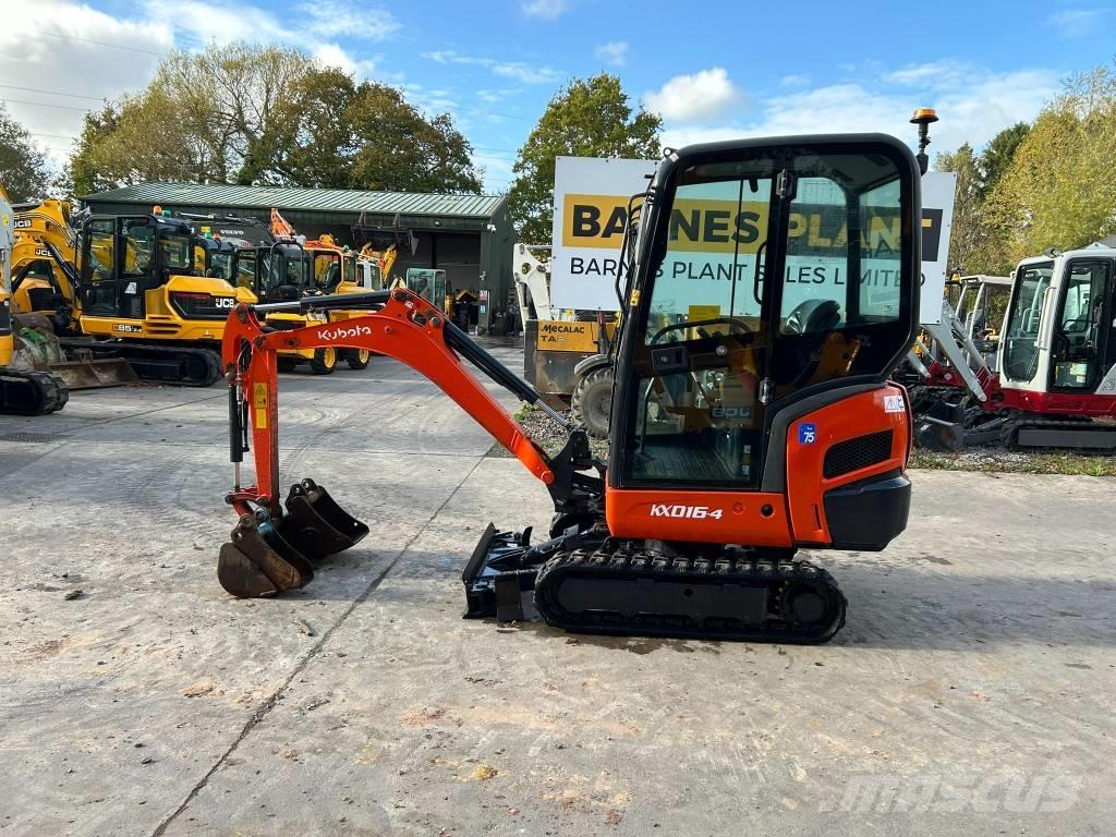 Kubota KX 016-4 Miniekskavaatorid < 7 t