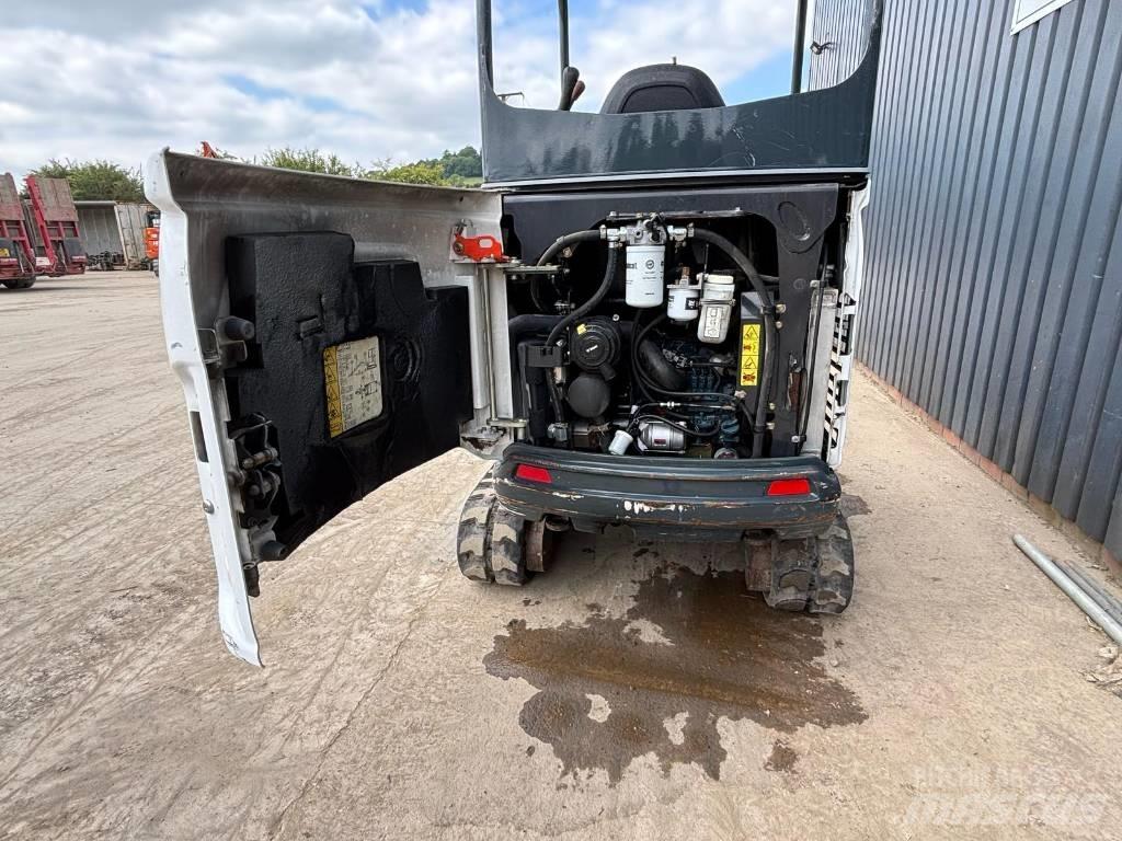 Bobcat E 17 Miniekskavaatorid < 7 t