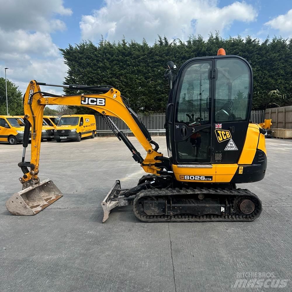 JCB 8026 Miniekskavaatorid < 7 t