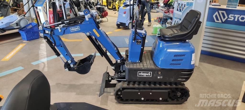  Scheppach Exc815 Miniekskavaatorid < 7 t