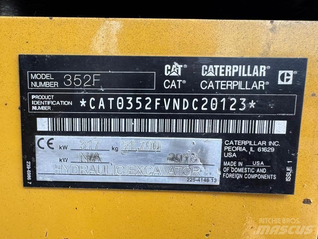 CAT 352F Muud ekskavaatorid
