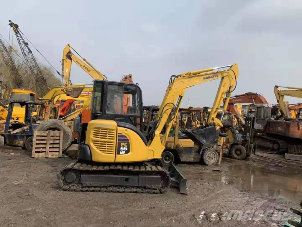 Komatsu PC 55 Roomikekskavaatorid