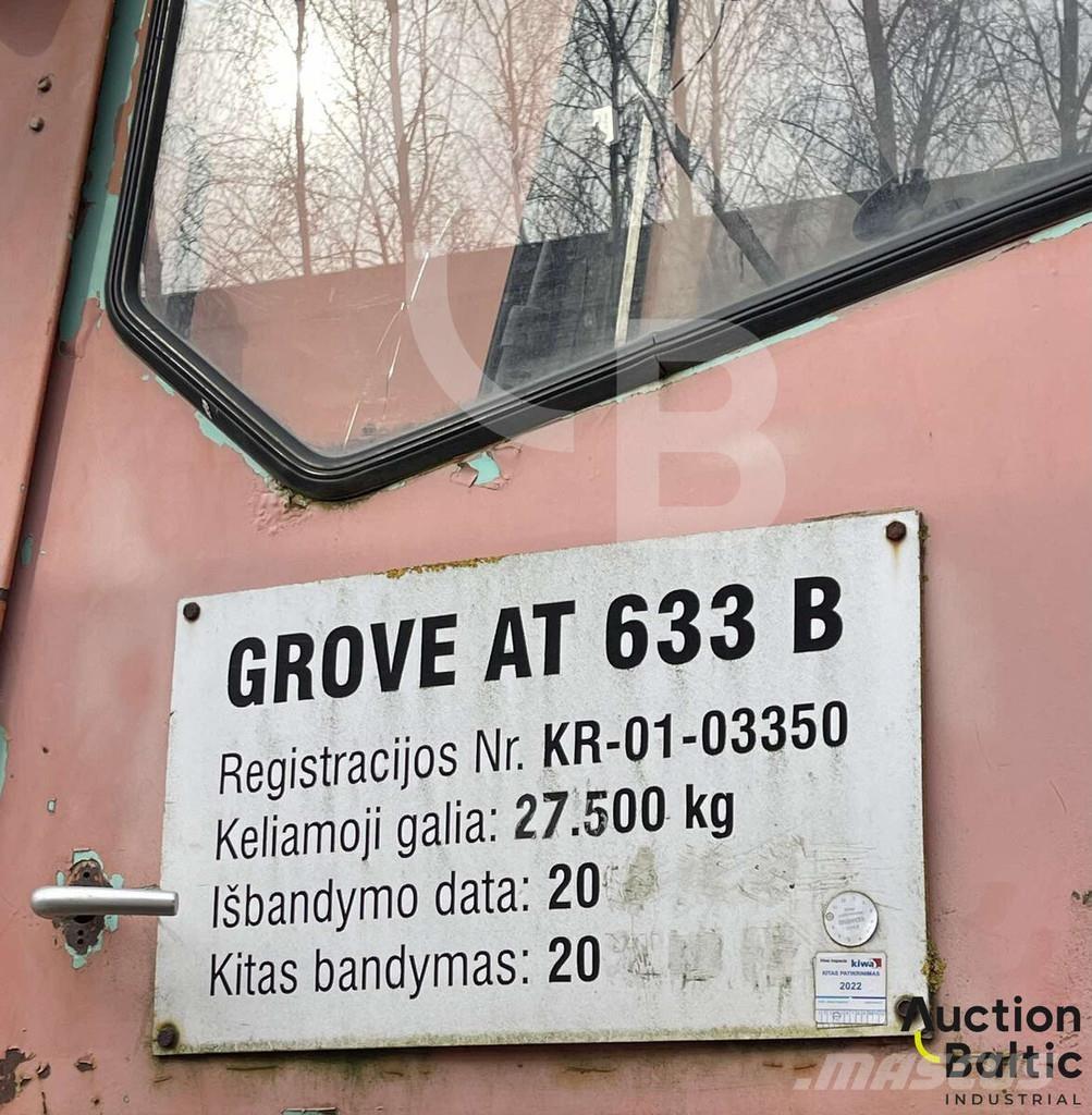 Grove AT 633 B Kraanaga veokid