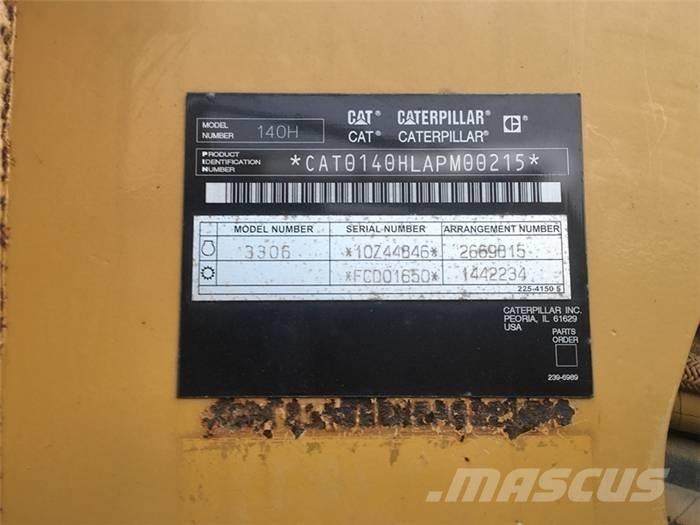 CAT 140 H Greiderid