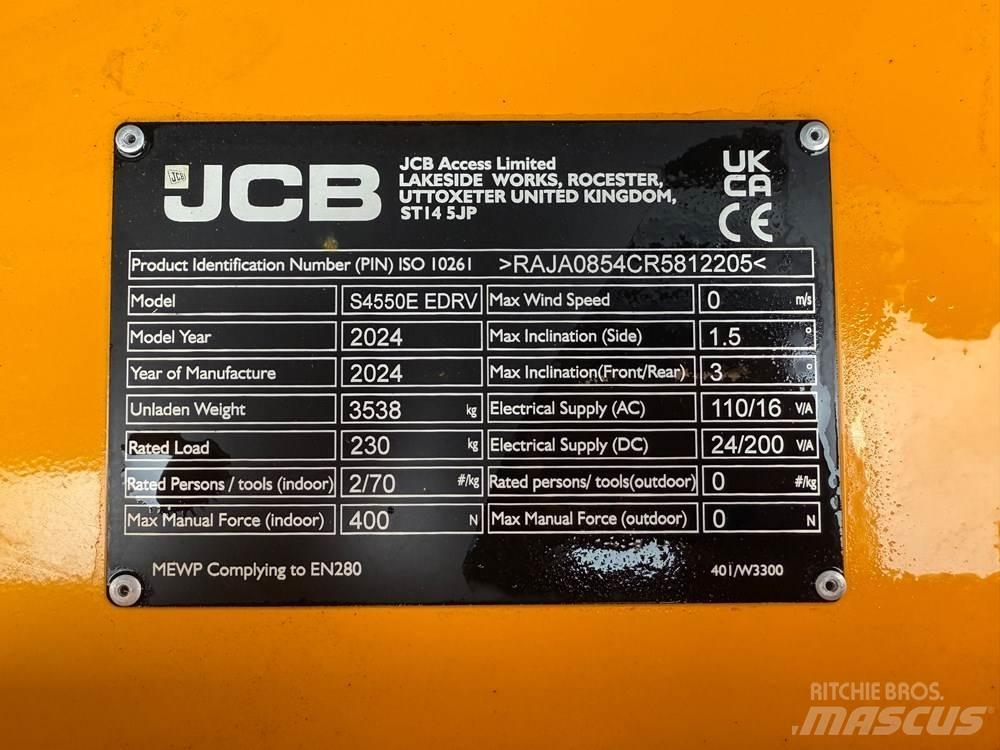 JCB S4550E Käärtõstukid