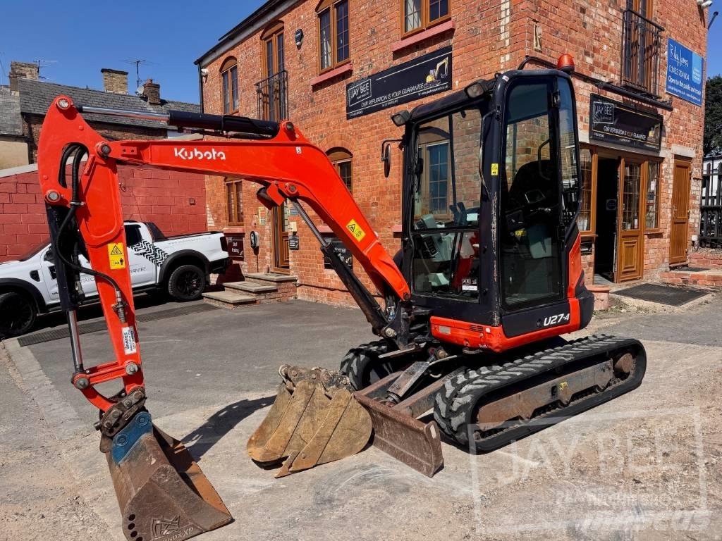 Kubota U 27-4 Miniekskavaatorid < 7 t