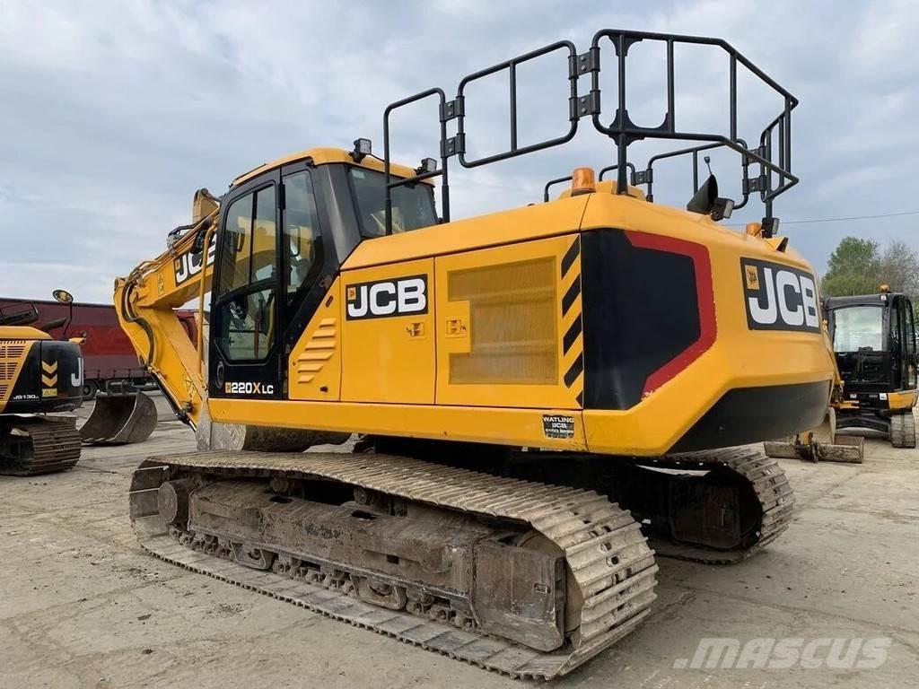 JCB JS220X Roomikekskavaatorid