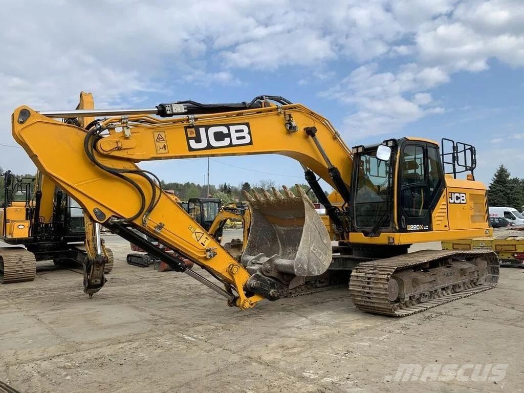 JCB JS220X Roomikekskavaatorid