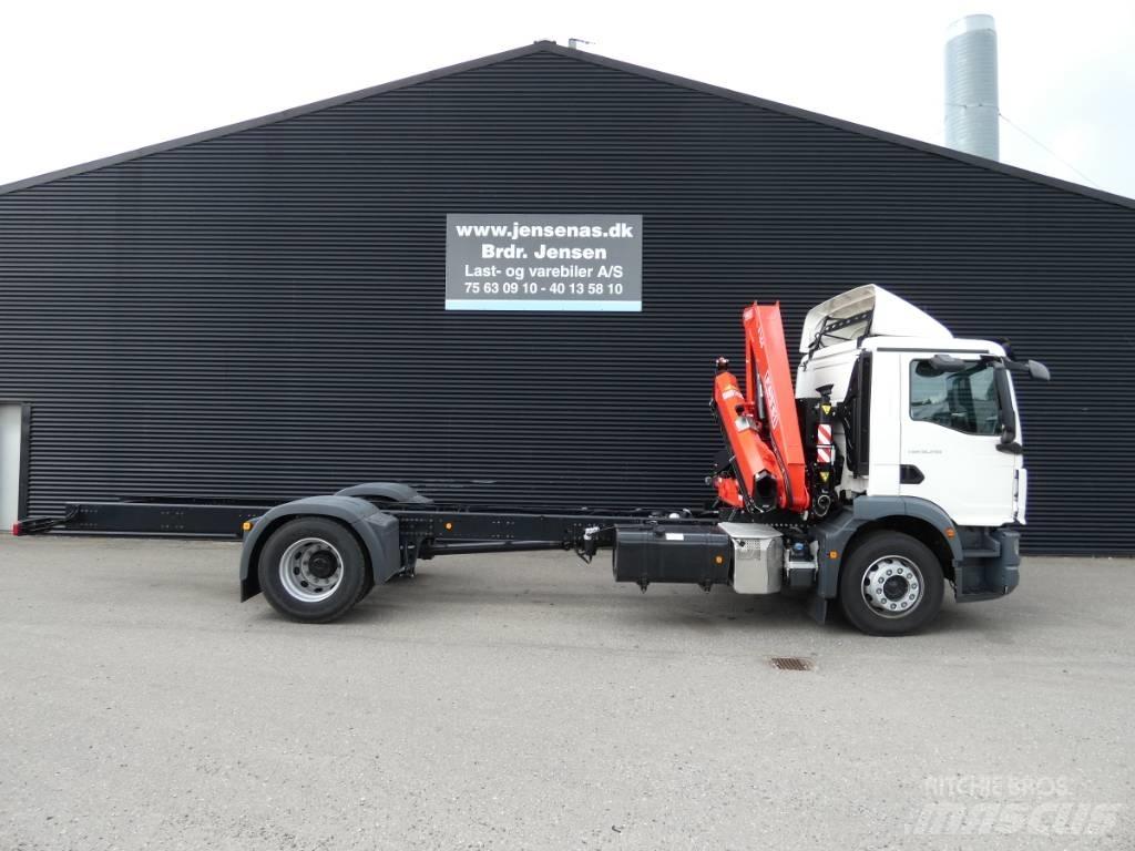 MAN TGM 18.290 Kraanaga veokid