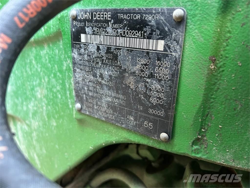 John Deere 7290R Traktorid
