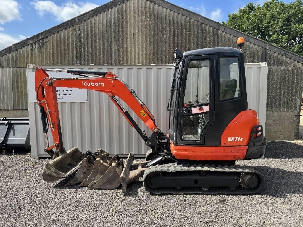 Kubota KX 71-3 Miniekskavaatorid < 7 t