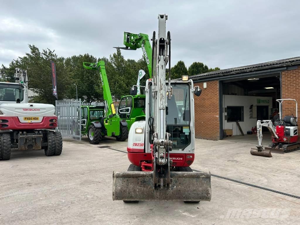 Takeuchi TB 230 Miniekskavaatorid < 7 t