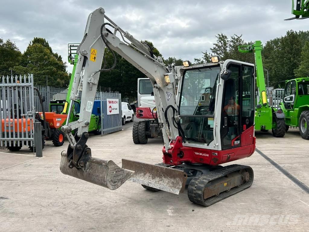 Takeuchi TB 230 Miniekskavaatorid < 7 t