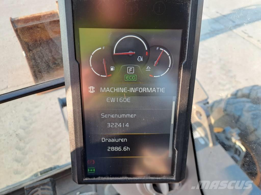 Volvo EW160E Ratasekskavaatorid