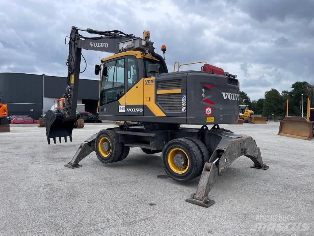 Volvo EW 160 E Ratasekskavaatorid