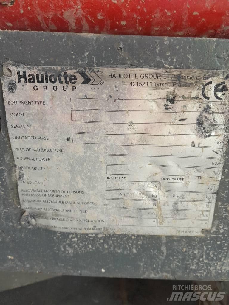 Haulotte Optimum  8 Käärtõstukid