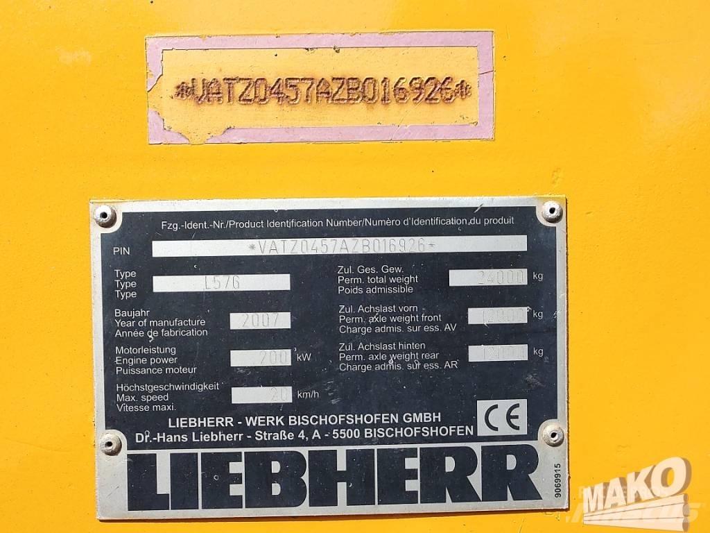 Liebherr L 576 Rataslaadurid