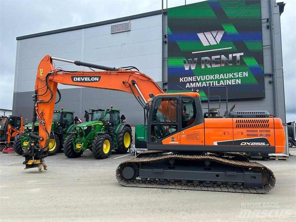 Doosan DX255LC-5 Roomikekskavaatorid