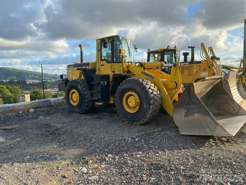 Komatsu WA 470 Rataslaadurid