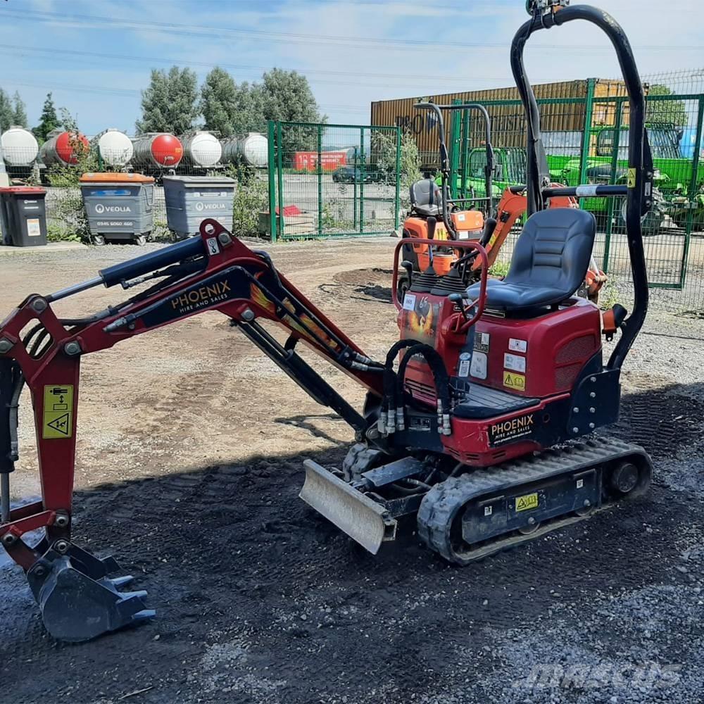 Yanmar SV 08 Miniekskavaatorid < 7 t