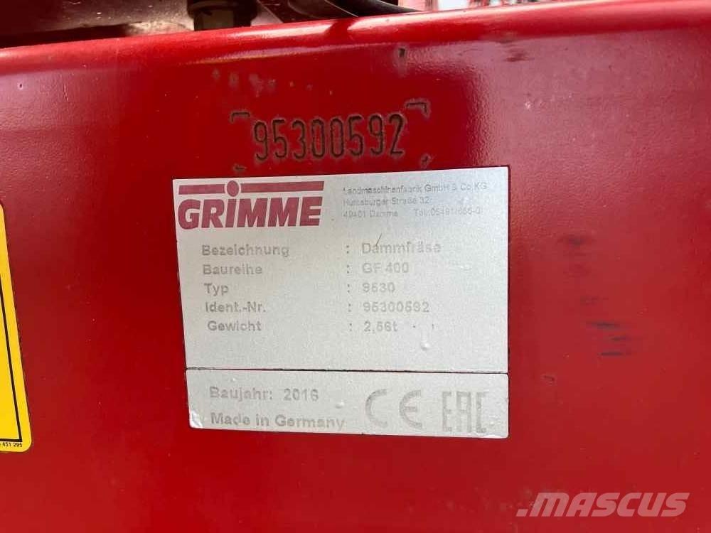 Grimme GF 400 Kartulitehnika - Muud
